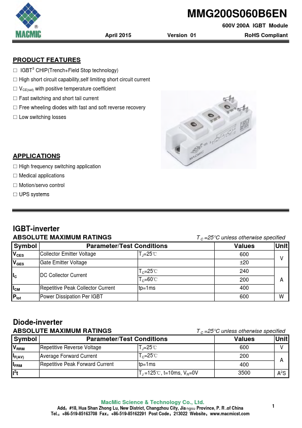 MMG200S060B6EN