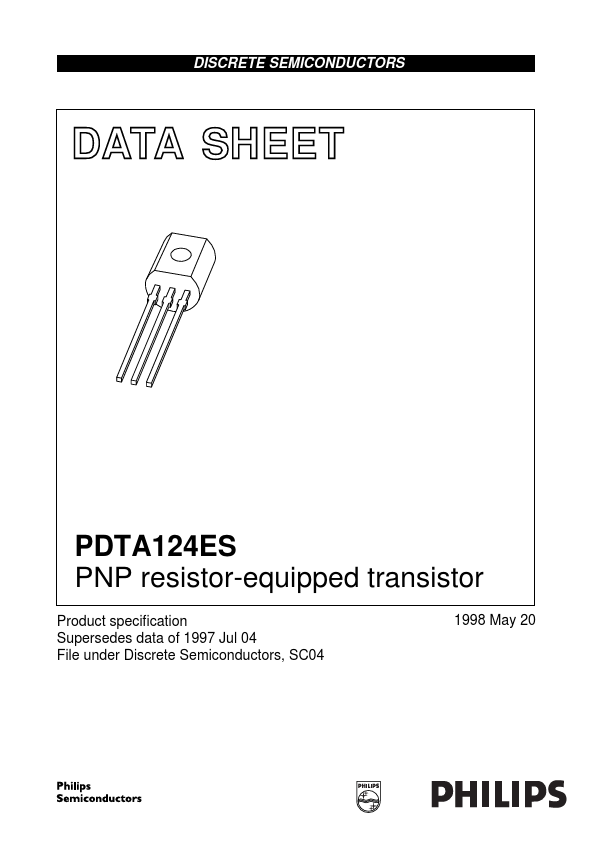 PDTA124ES NXP