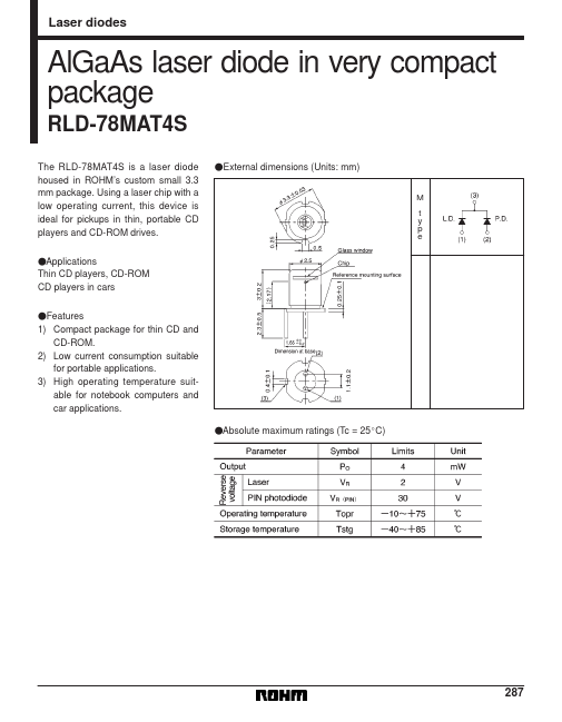 <?=RLD-78MAT4?> डेटा पत्रक पीडीएफ