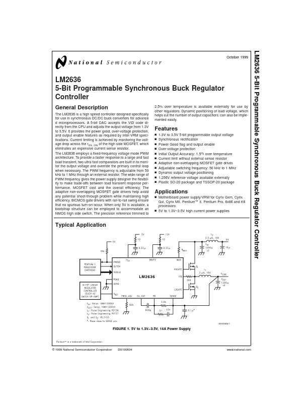 LM2636 National Semiconductor