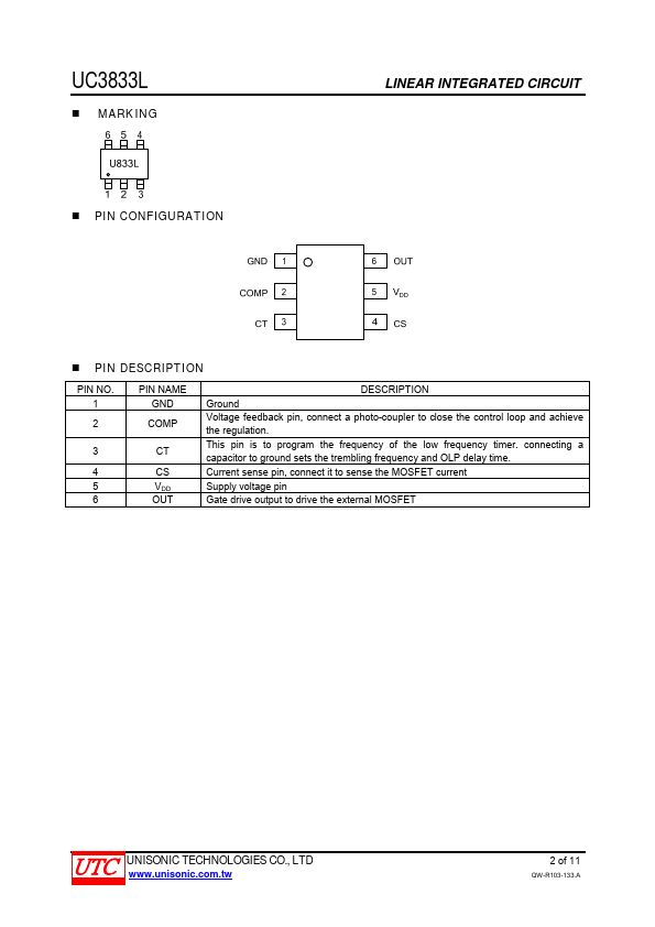 UC3833L