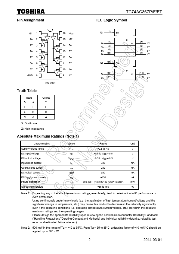 TC74AC367F