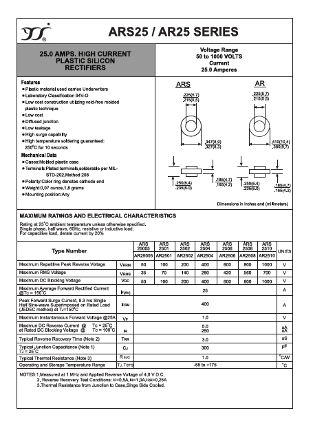 AR25005 Yangzhou yangjie electronic