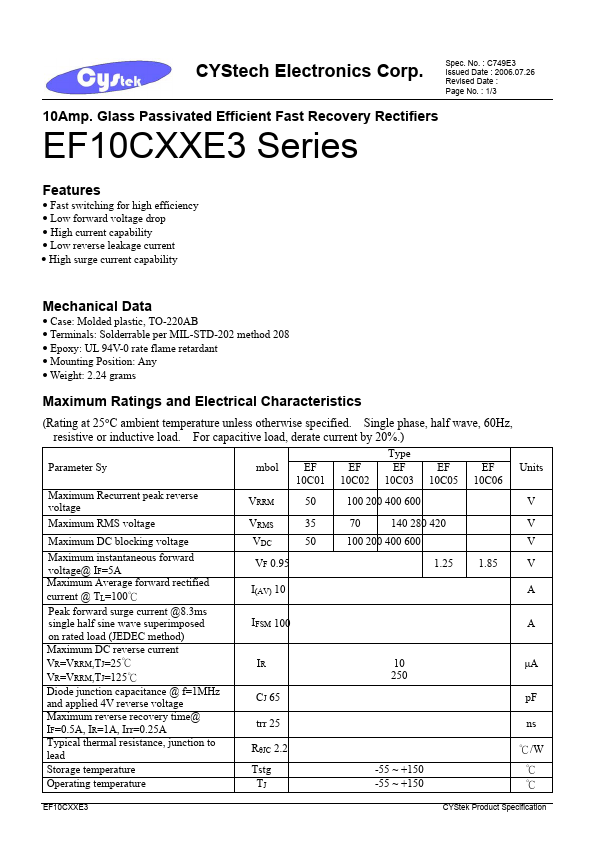 <?=EF10C01E3?> डेटा पत्रक पीडीएफ