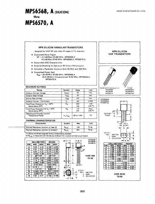 MPS6569 Motorola