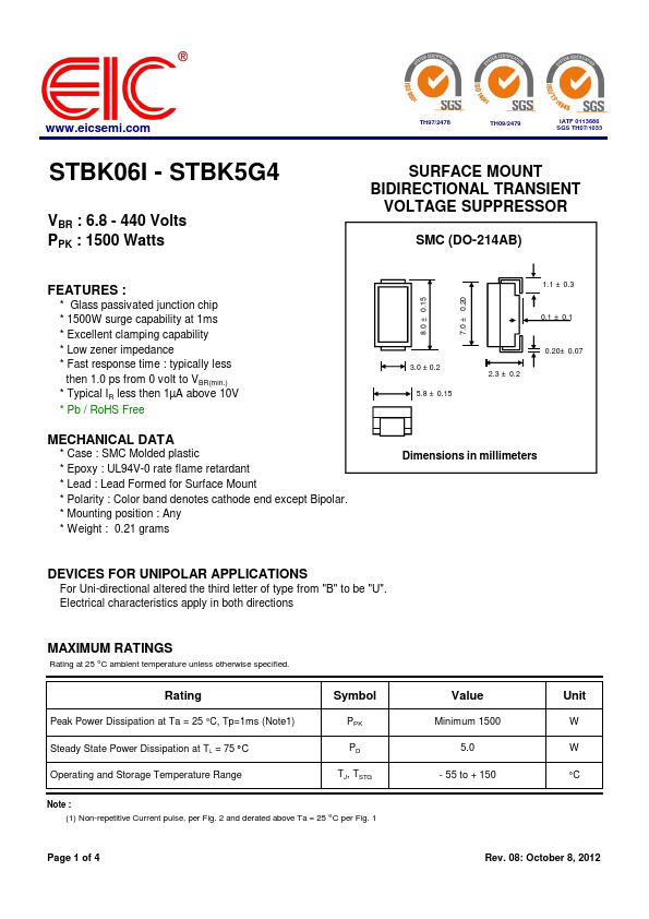 STBK518 EIC