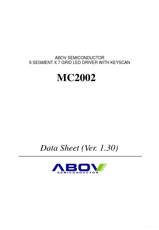 MC2002 ABOV