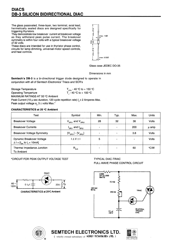 DB-3 Semtech Corporation