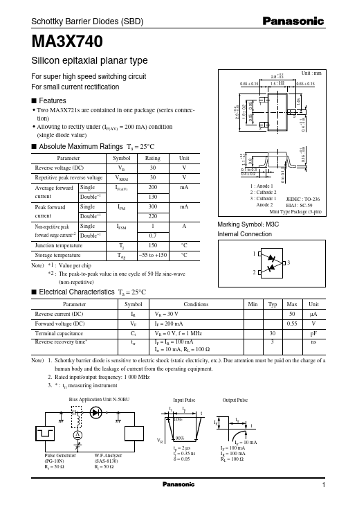 MA740 Panasonic