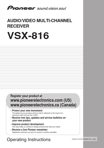 VSX-816 Pioneer