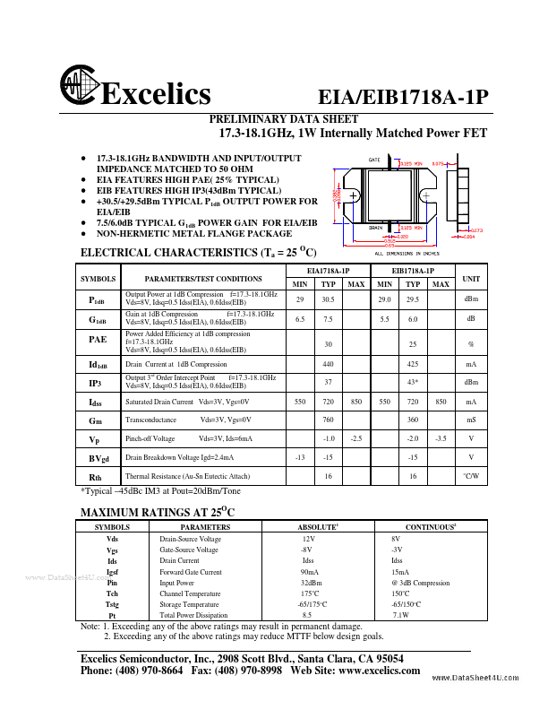 <?=EIB1718A-1P?> डेटा पत्रक पीडीएफ