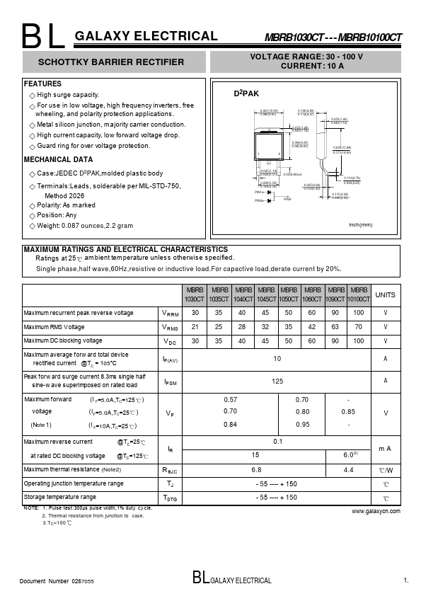 MBRB1035CT