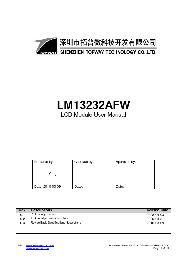 LM13232AFW
