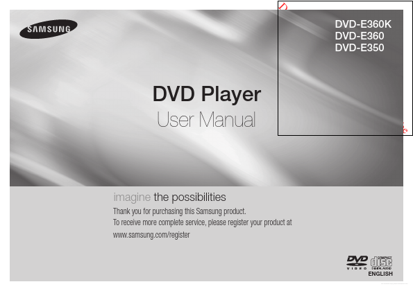 DVD-E360K Samsung