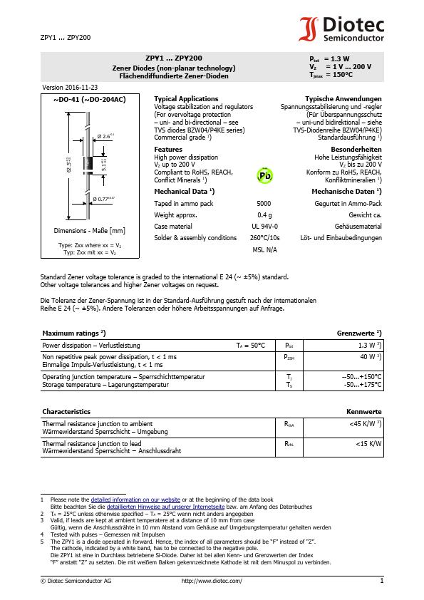 ZPY200 Diotec