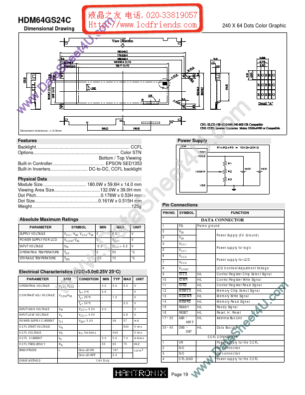 HDM64gs24c HANTRONIX