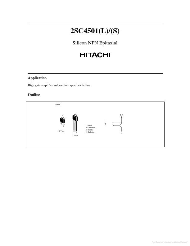 2SC4501 Renesas