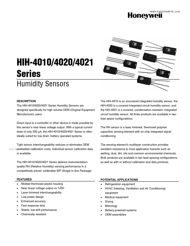 HIH-4021 Honeywell