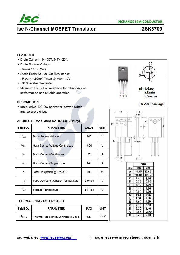 2SK3709