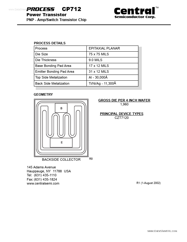 CP712 Central Semiconductor