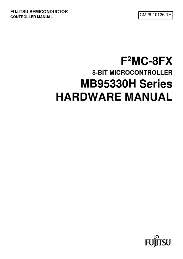 MB95F333K Fujitsu Media Devices