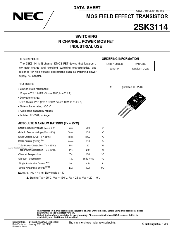 K3114 NEC