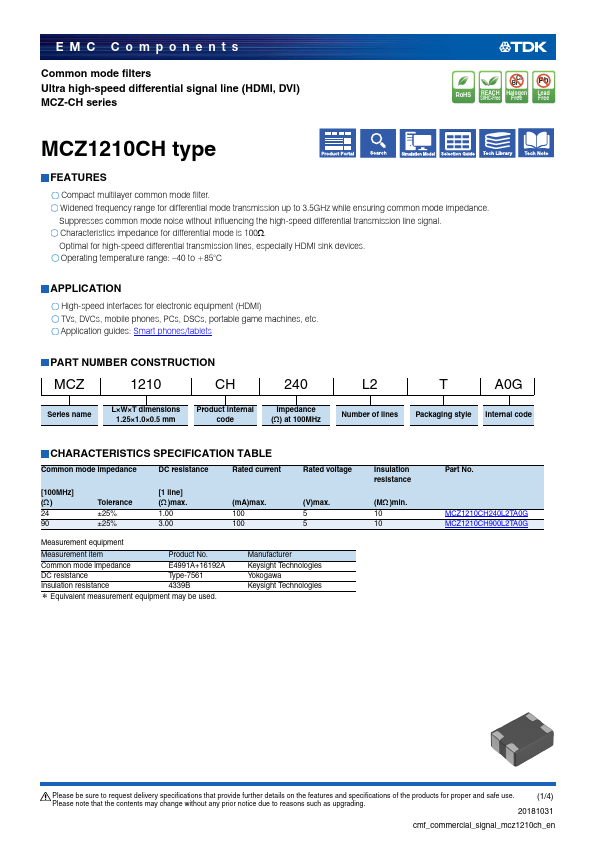 <?=MCZ1210CH?> डेटा पत्रक पीडीएफ