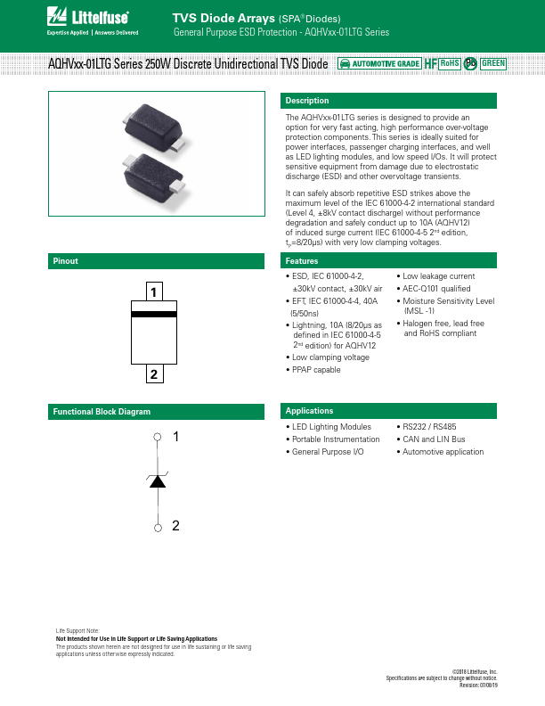 AQHV15-01LTG Littelfuse