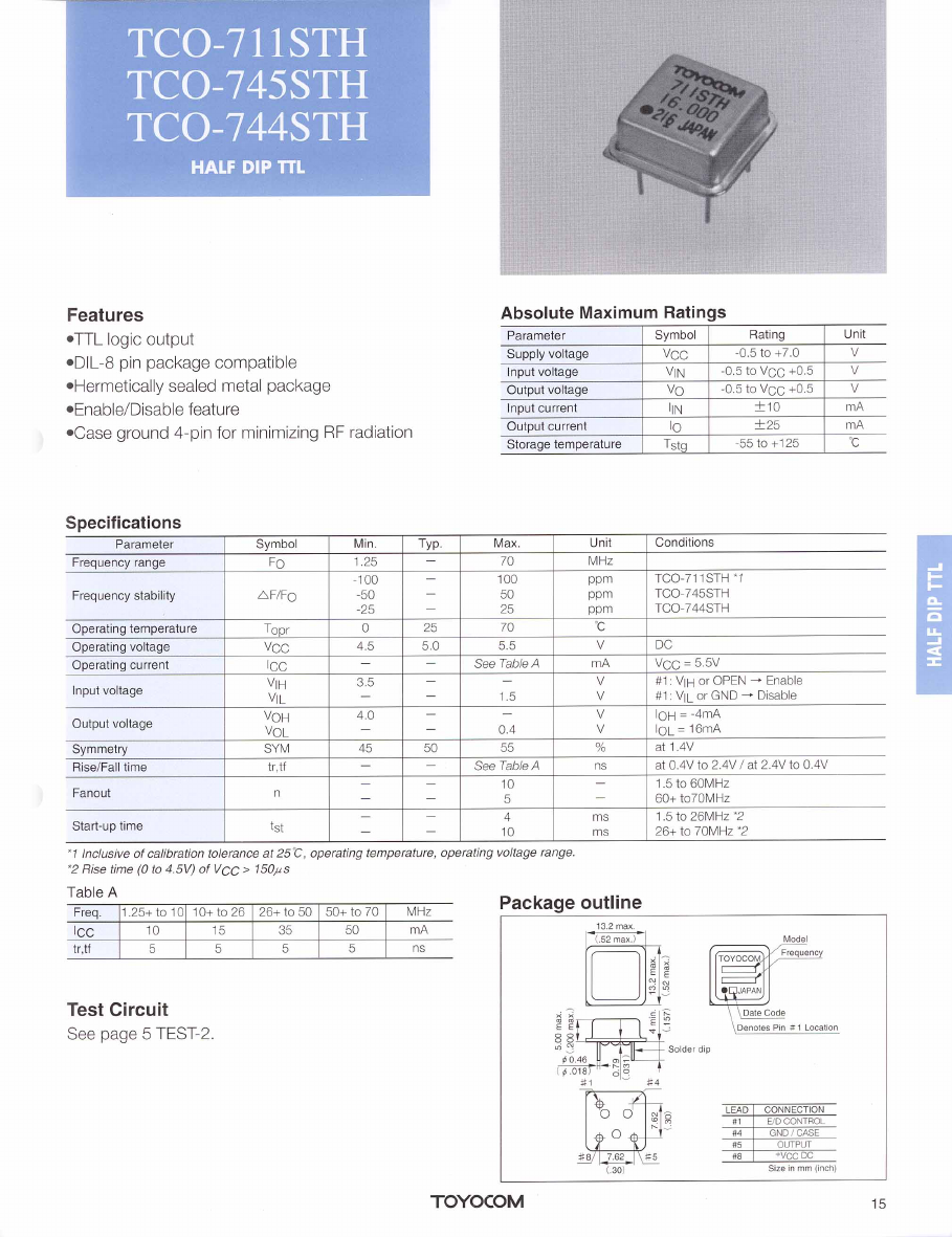 TCO-711STH