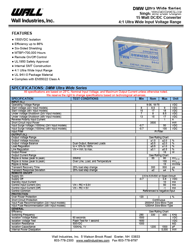 DMW48D15-500