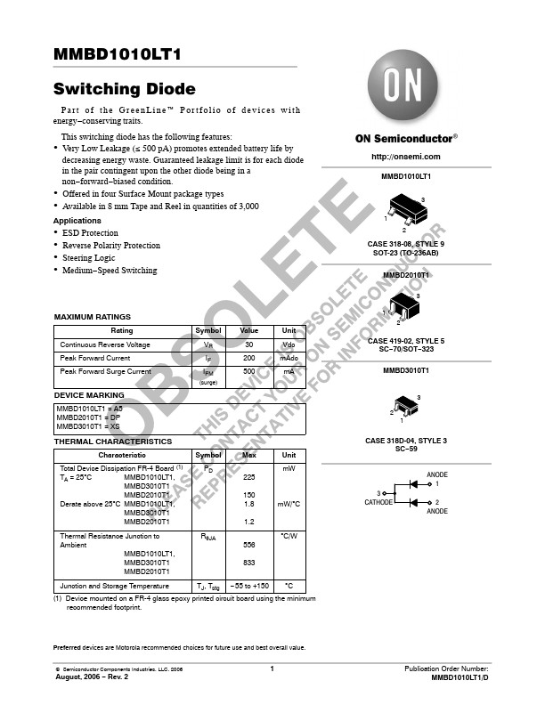 MMBD1010LT1