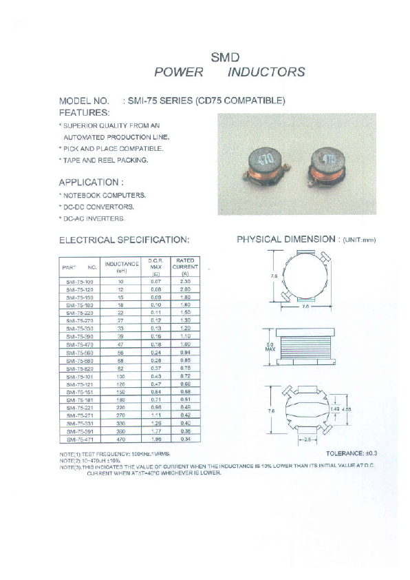 SMI-75-150