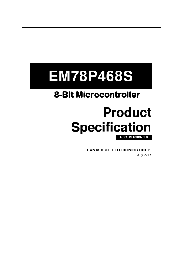 EM78P468S