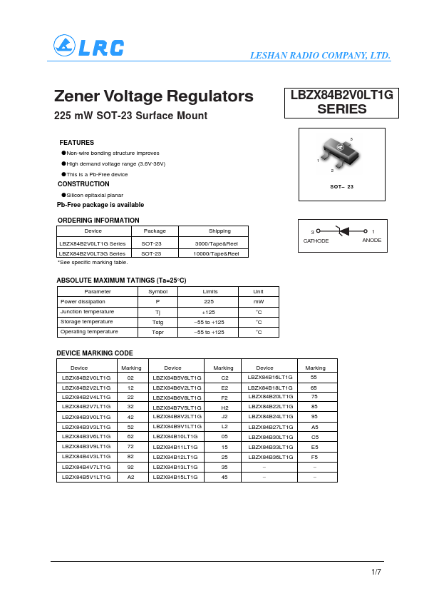 <?=LBZX84B6V8LT1G?> डेटा पत्रक पीडीएफ