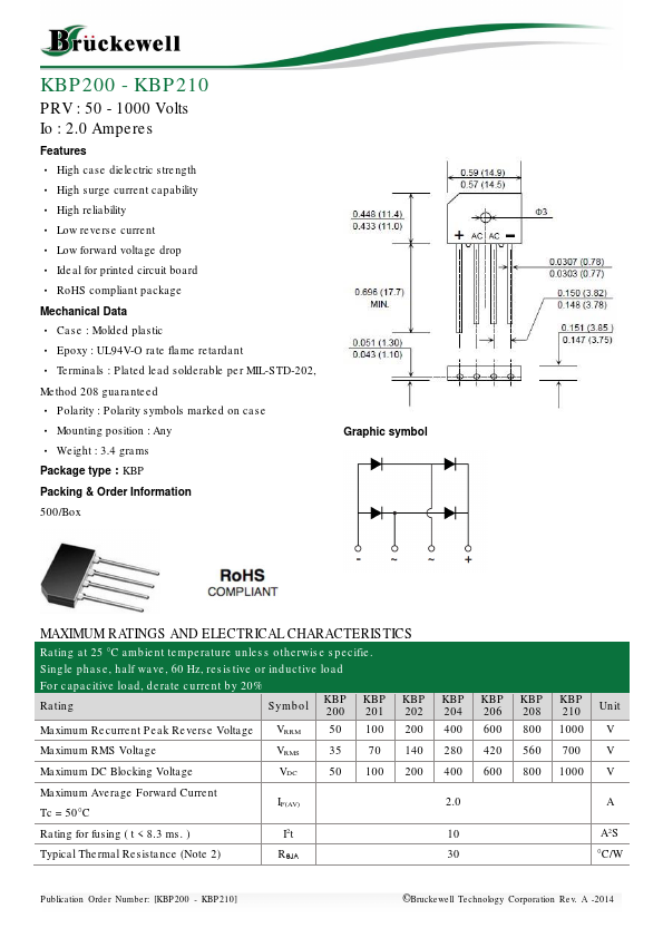 KBP200 Bruckewell