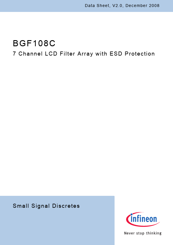 BGF108C Infineon