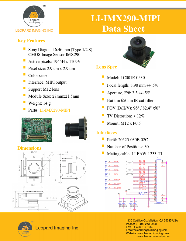 LI-IMX290-MIPI