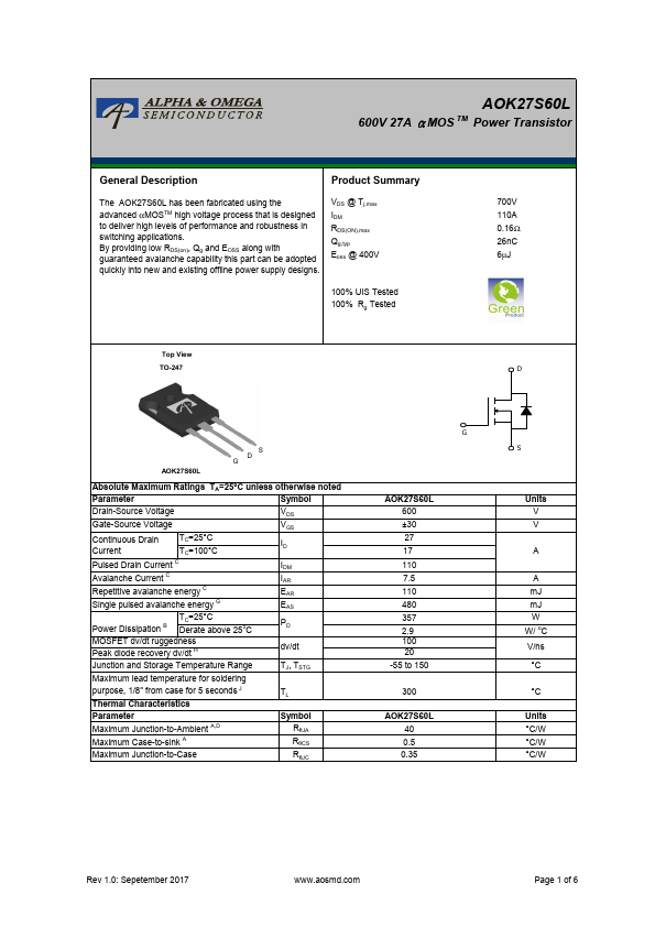 AOK27S60L