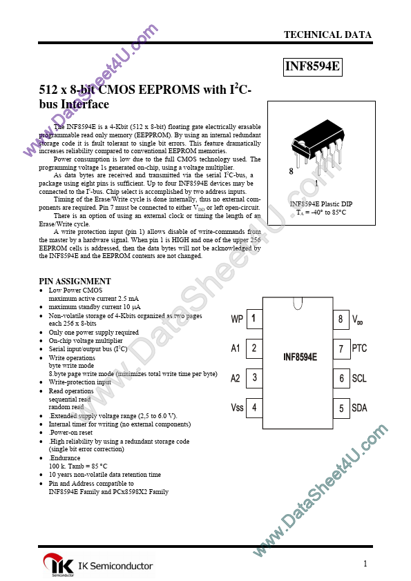 INF8594E IK Semiconductor