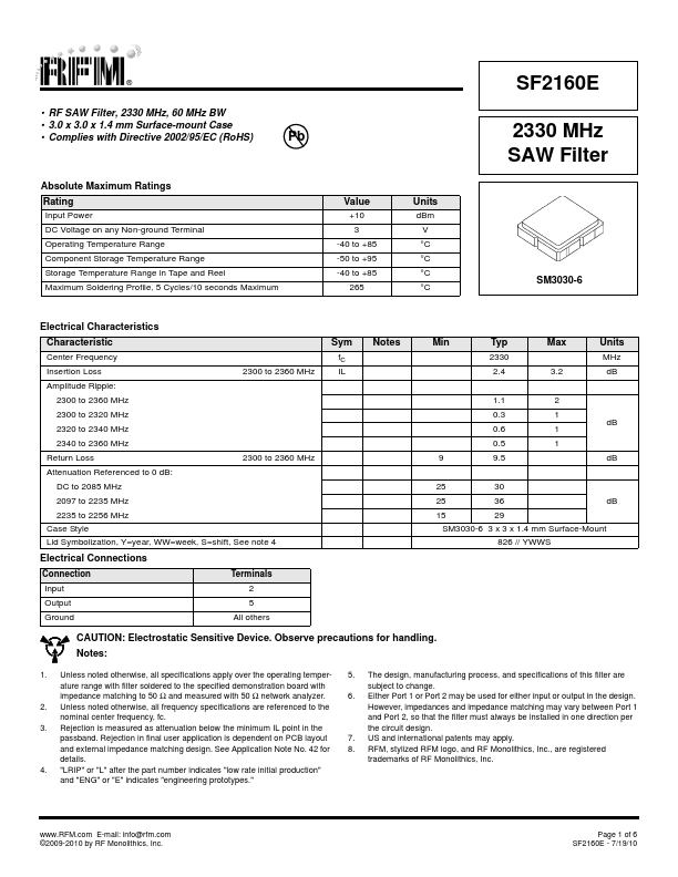 SF2160E