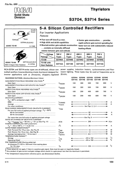 S3714B RCA