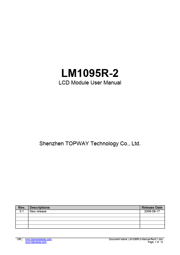 <?=LM1095R-2?> डेटा पत्रक पीडीएफ