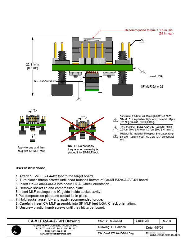 CA-MLF32A-A-Z-T-01