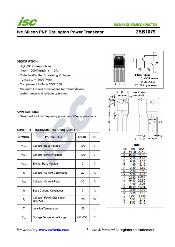 2SB1079