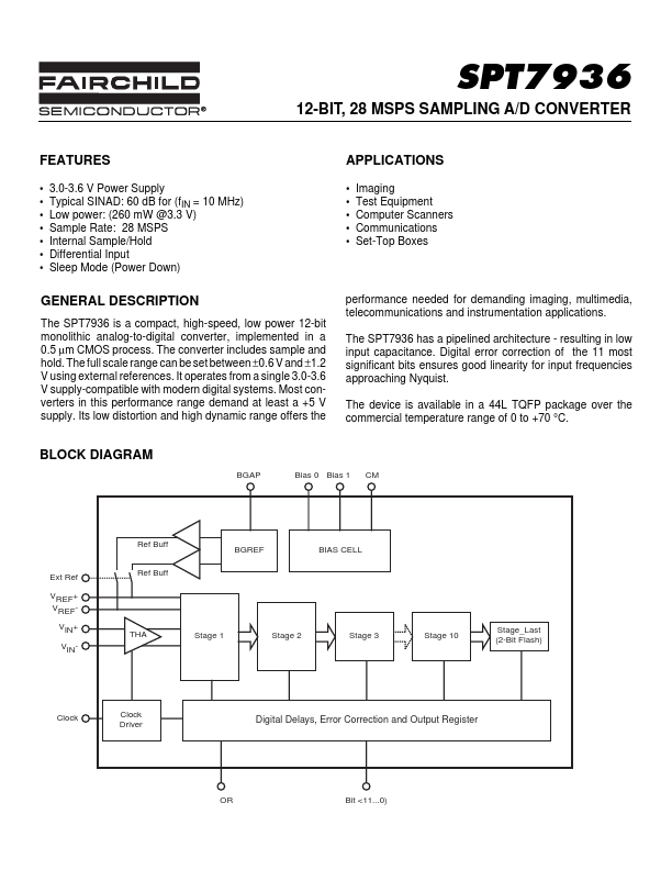 SPT7936 Fairchild Semiconductor