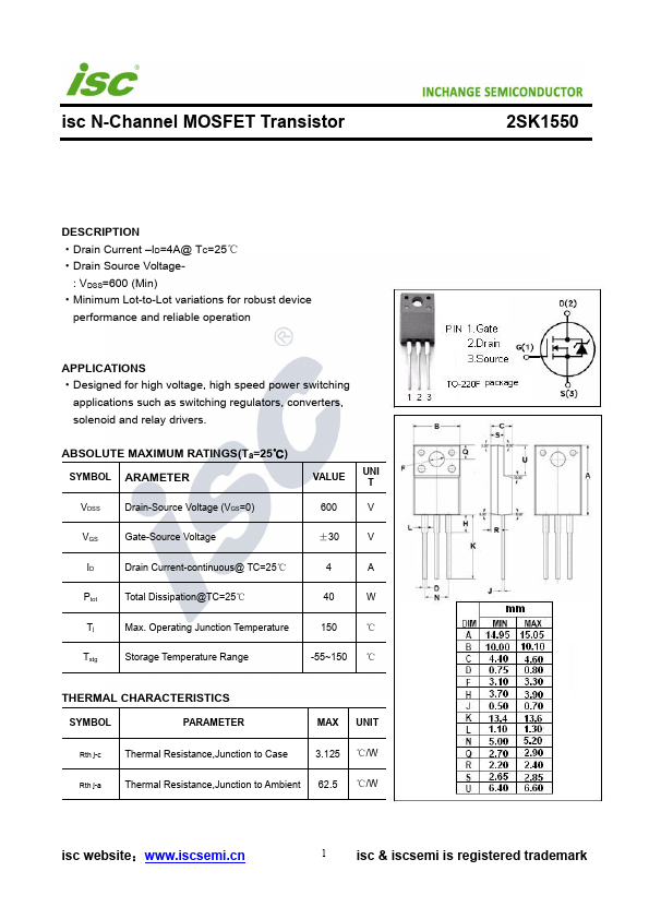 2SK1550