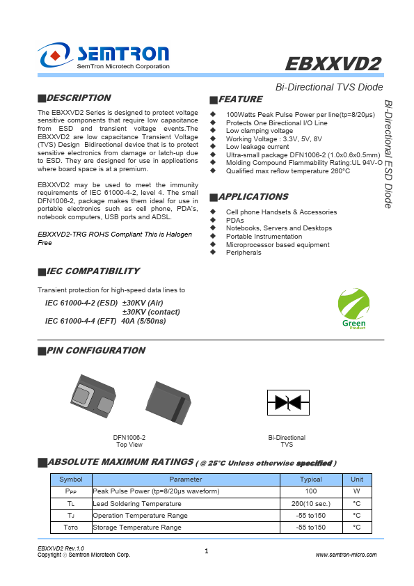 EB08VD2-TRG Semtron