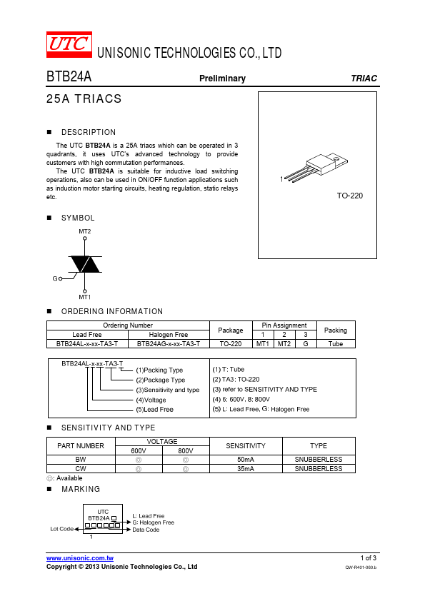 BTB24A-600BW