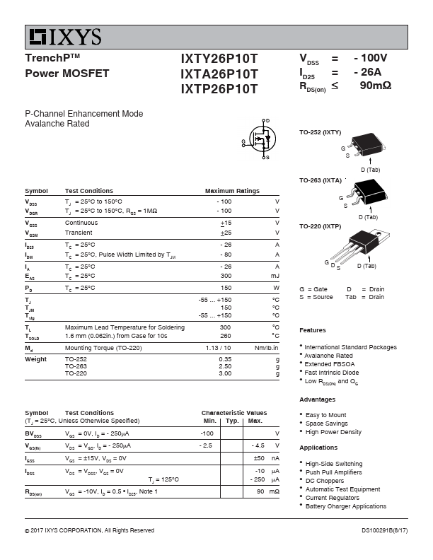 IXTY26P10T