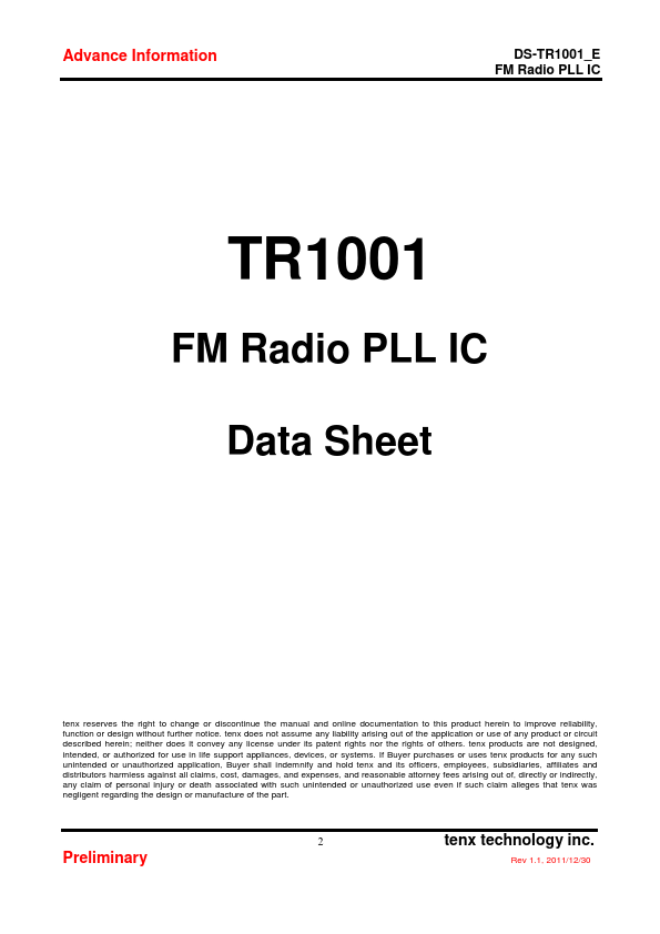TR1001